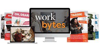 Free poster kit: Work Bytes Image